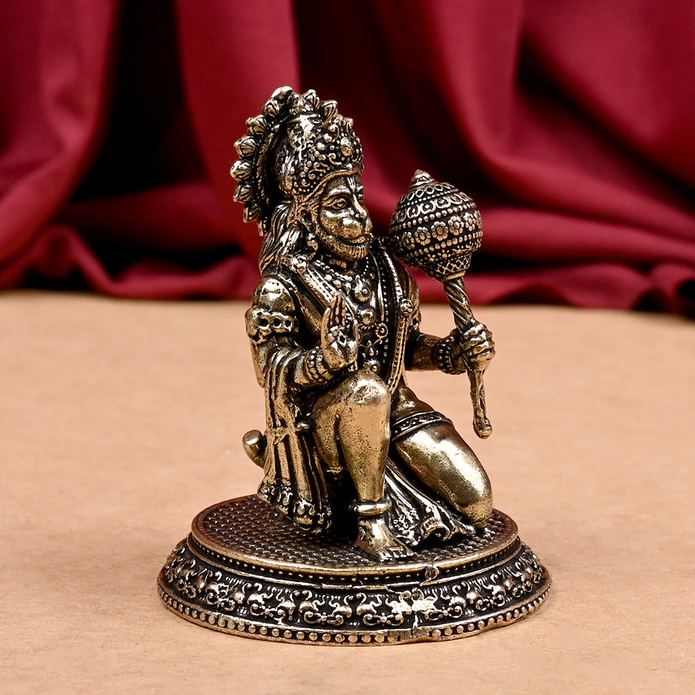 Blessing Bajrangbali Ashtadhatu Idol