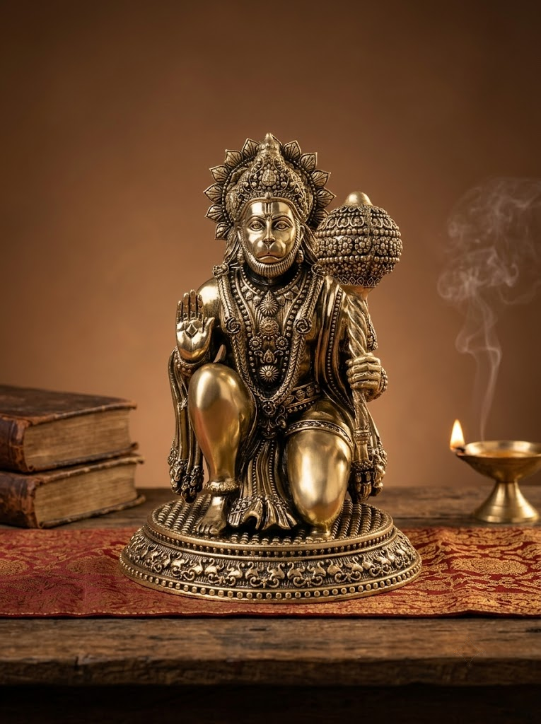 super-fine-blessing-hanuman-ashtadhatu-idol
