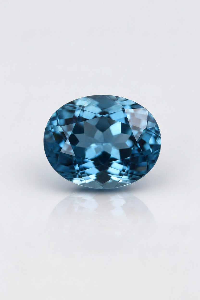 Blue Topaz Stone - 3 Carat Approx