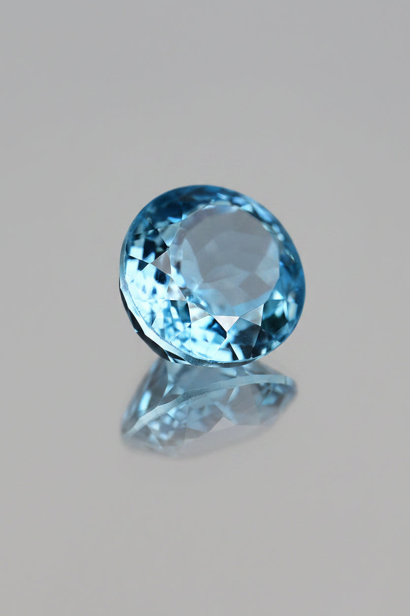Blue Topaz Stone - 4 Carat Approx