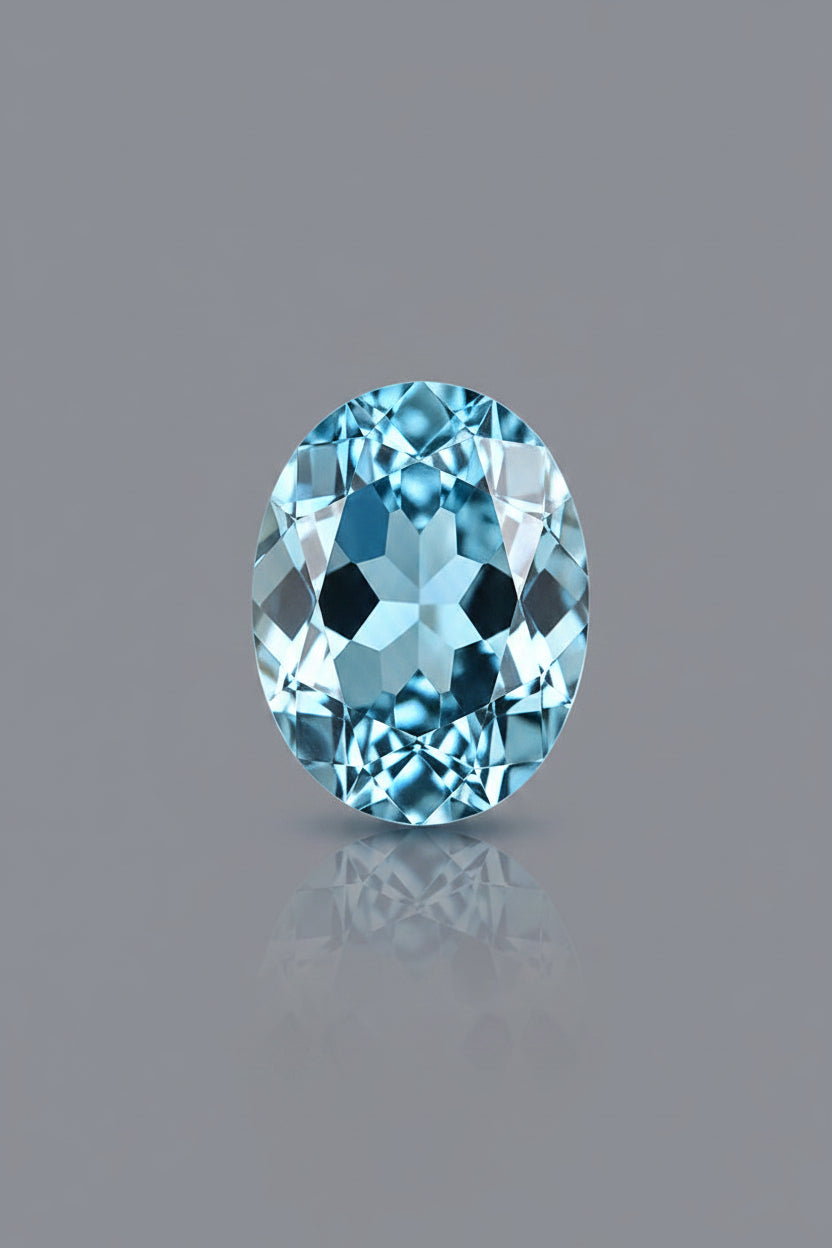 Blue Topaz Stone - 4 Carat Approx
