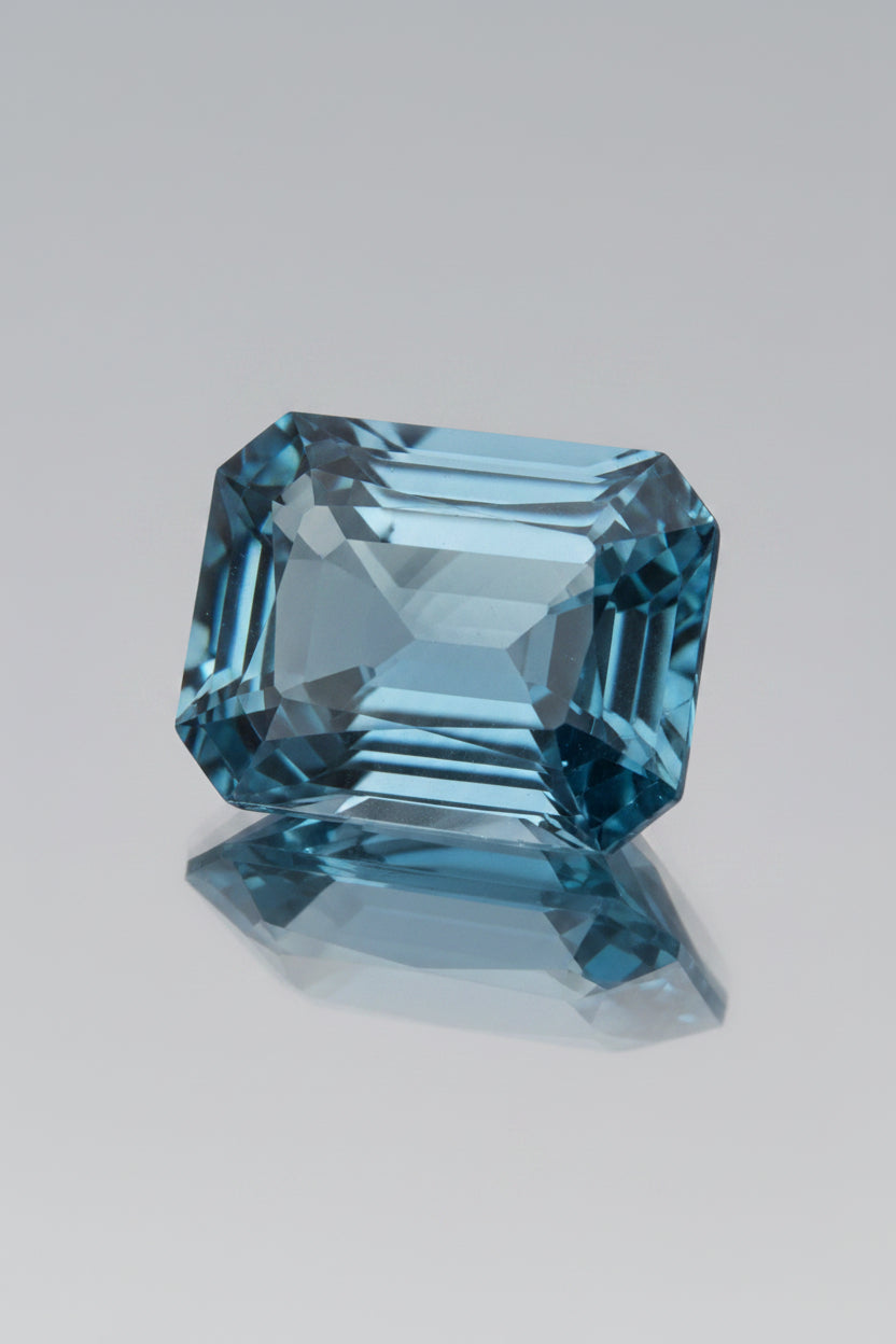 Blue Topaz Stone - 5 Carat Approx
