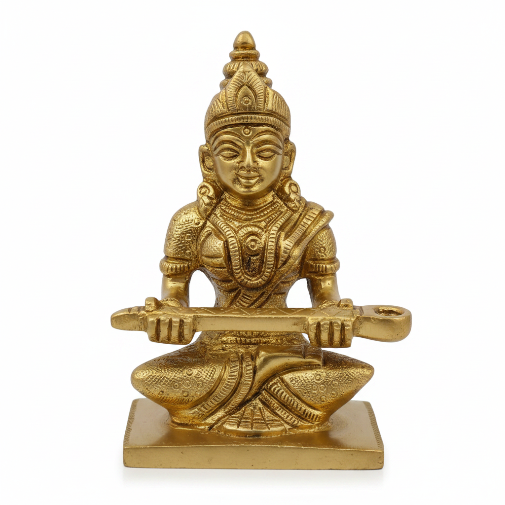 Brass Annapurna Devi Idol Buy Online Premium Handcrafted Murti
