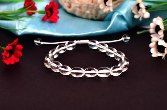 Crystal Lingam Bracelet-Thread