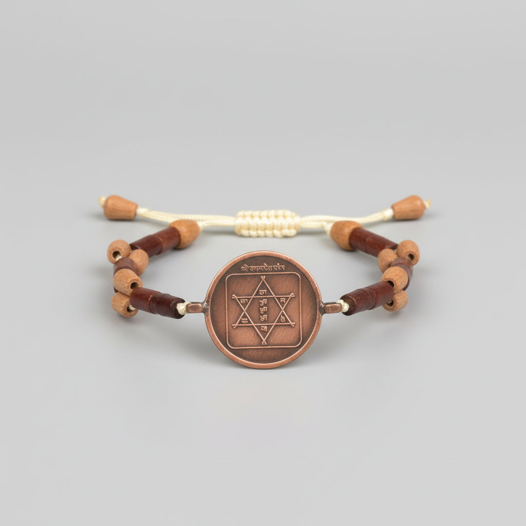 Vashikaran Yantra Bracelet in Copper-With Copper Chain