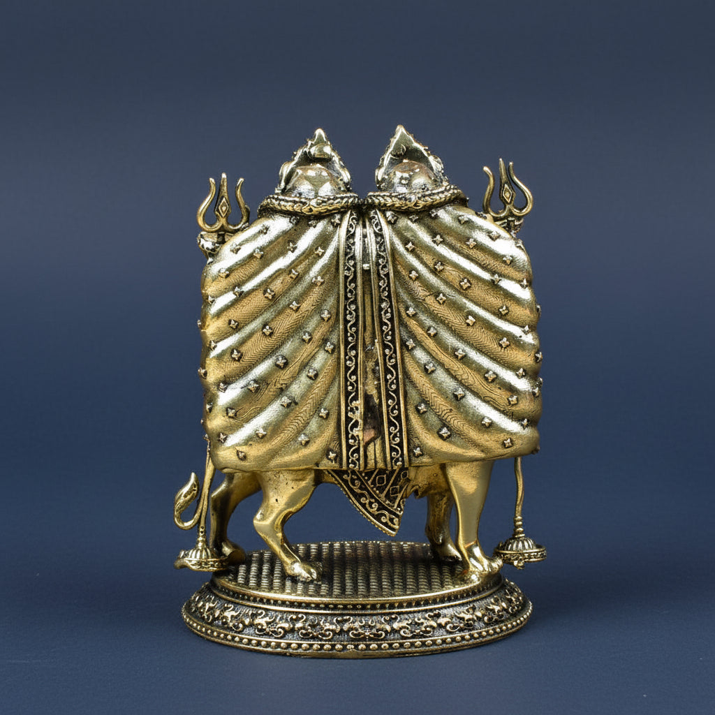 Chamunda Mata Ashtadhatu Idol