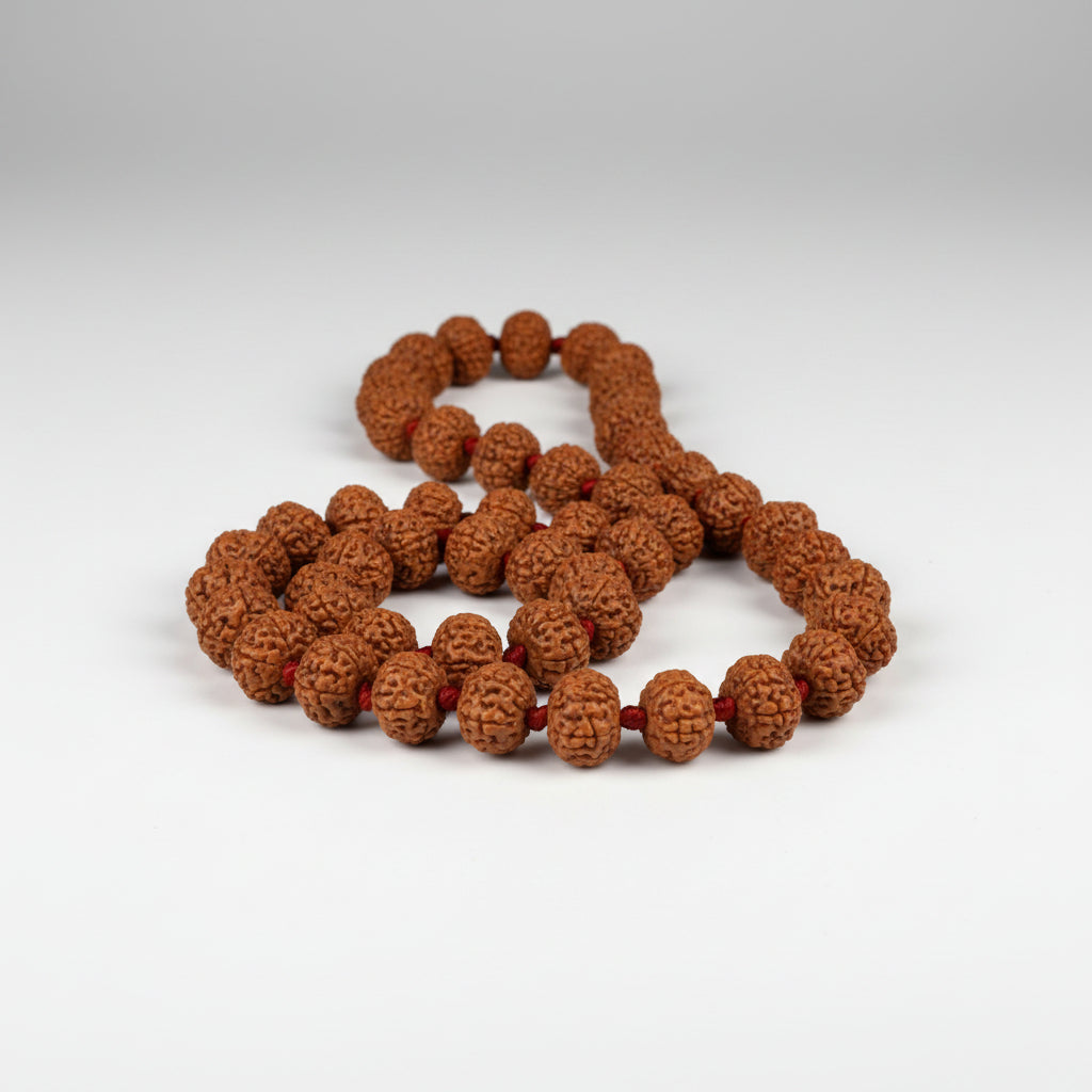 Collector 9 Mukhi Durga Shakti Mala in Thread mani monk