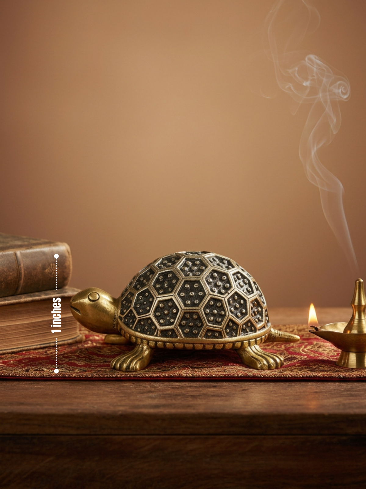 Ashtadhatu Vastu Kurma Murti Tortoise Idol for Vastu and Feng Shui