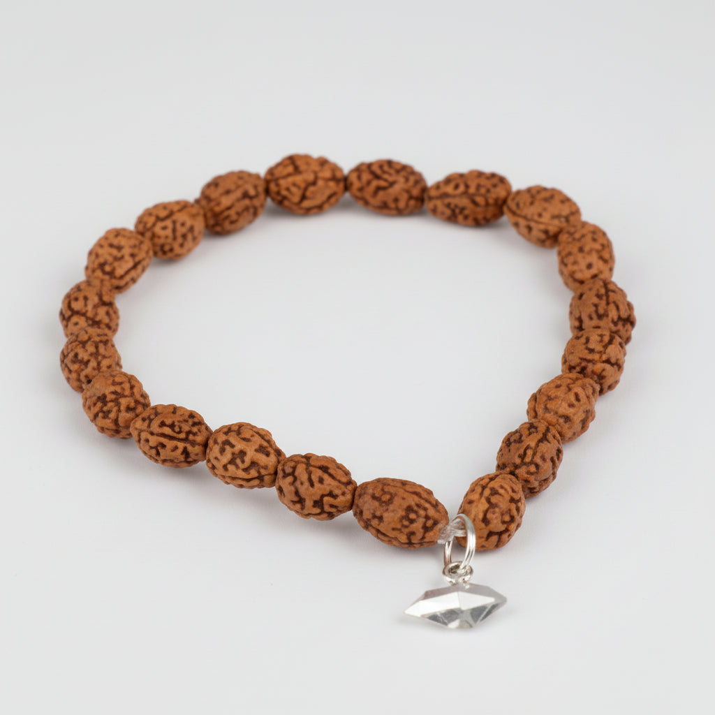 3 Mukhi Mahajwala Bracelet From Java-8 mm