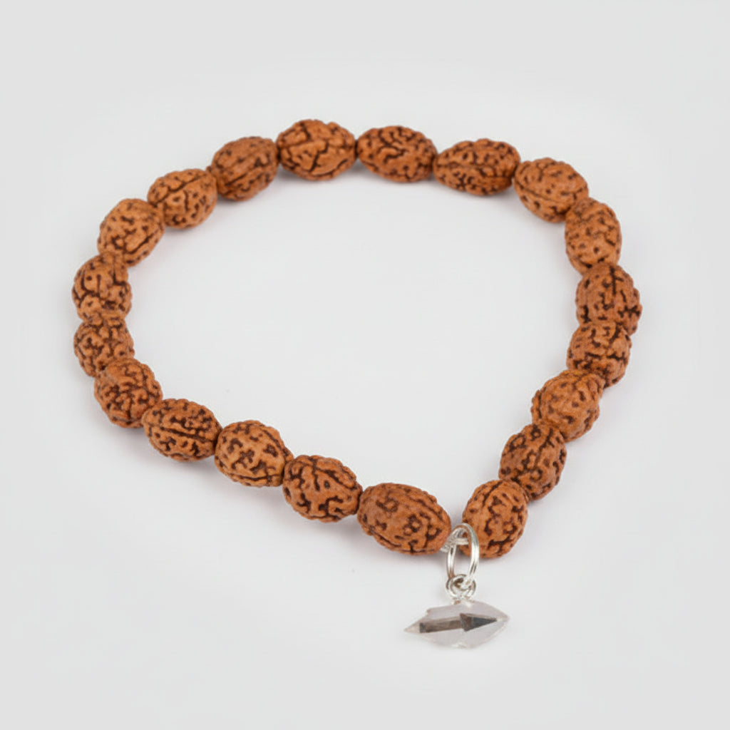 3 Mukhi Mahajwala Bracelet From Java-10 mm