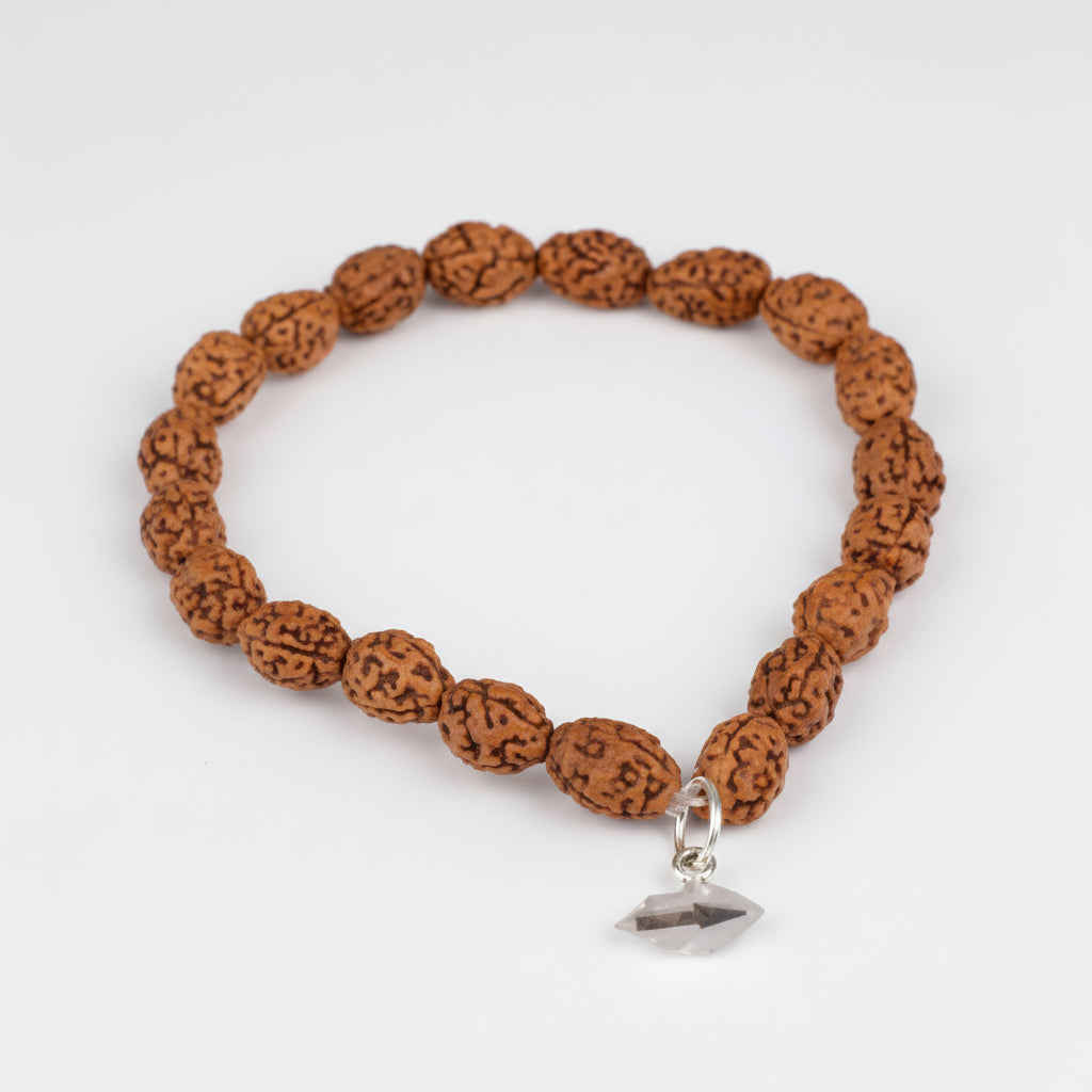 3 Mukhi Mahajwala Bracelet From Java-6 mm