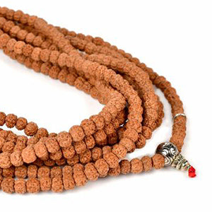 Guru (Chikna) Rudraksha Mala - 1008 Beads