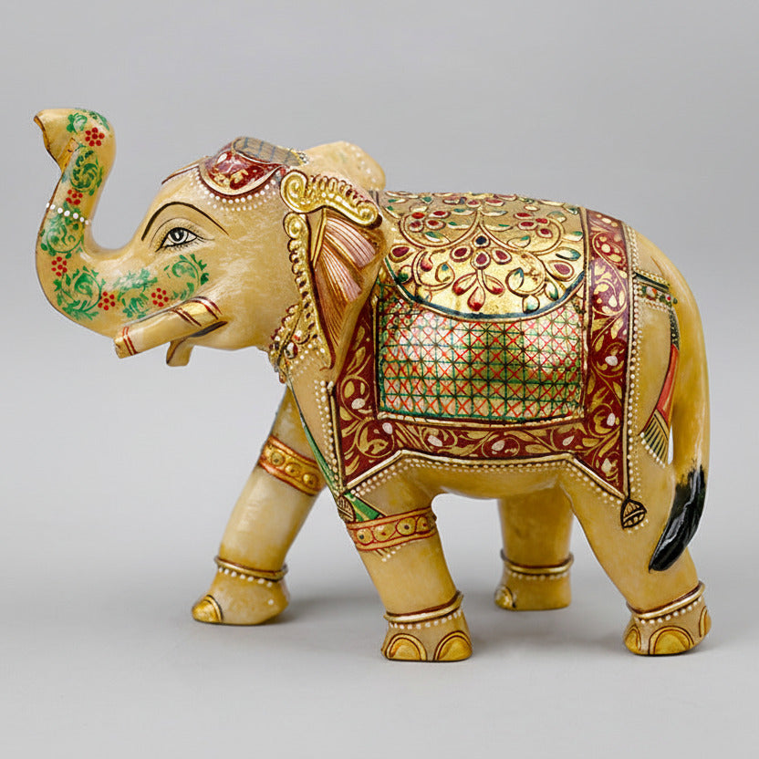Elephant Gemstone Idols