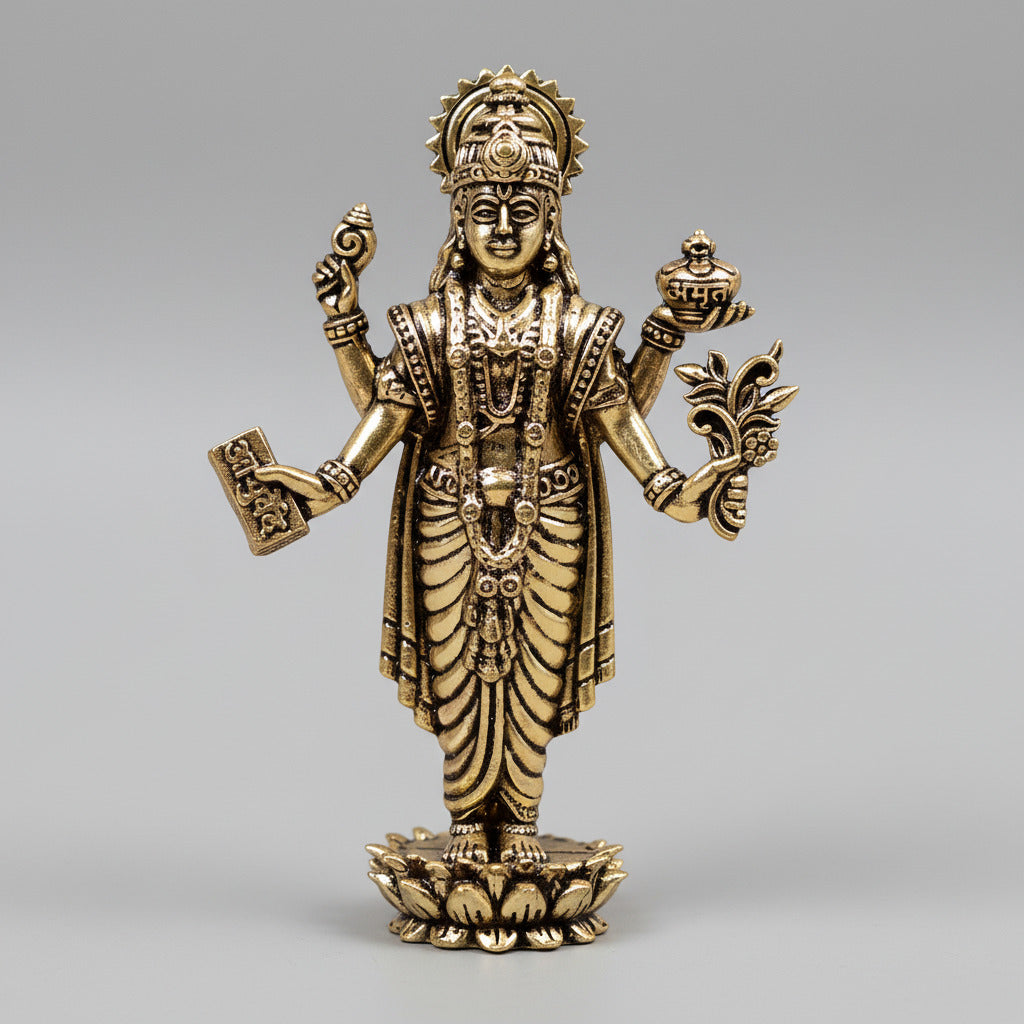 Dhanvantri Ashtadhatu Idol-Large