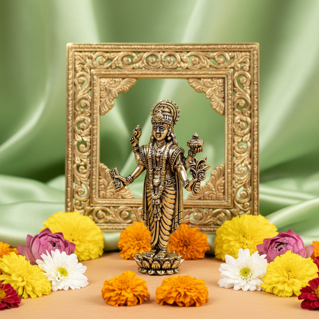 Dhanvantri Ashtadhatu Idol-Large