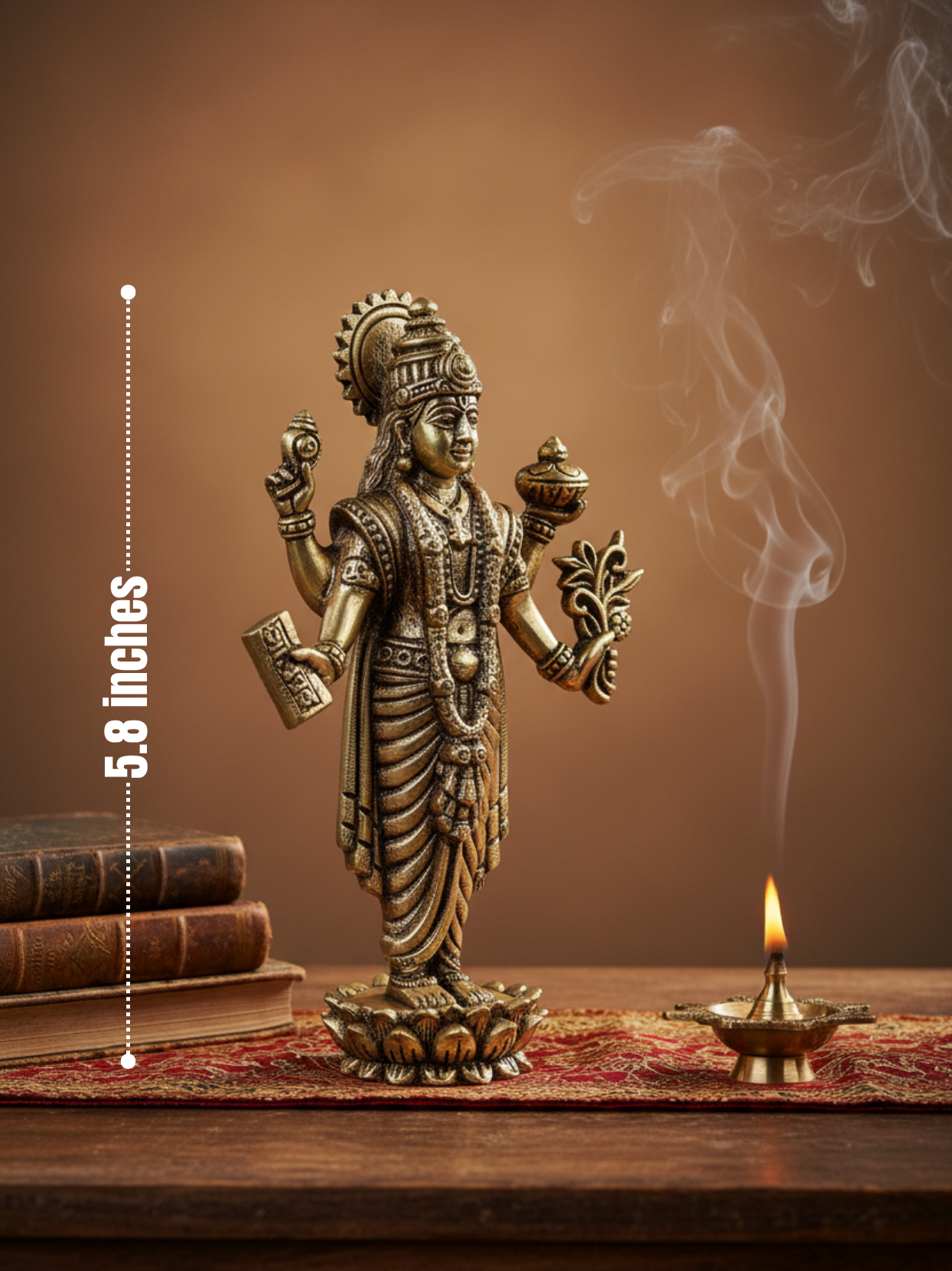 Dhanvantri Ashtadhatu Idol – Large