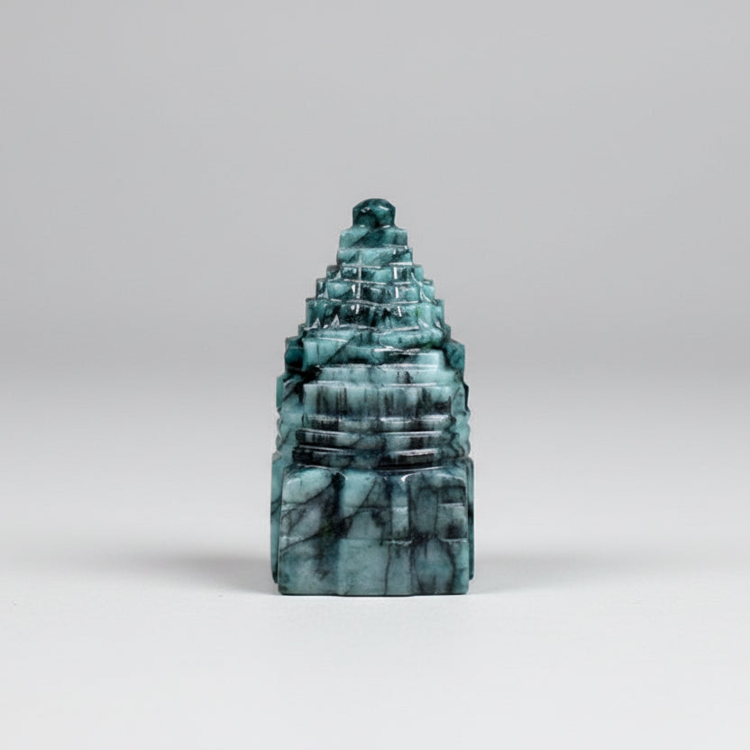 Emerald Shree Yantra -135 Carats
