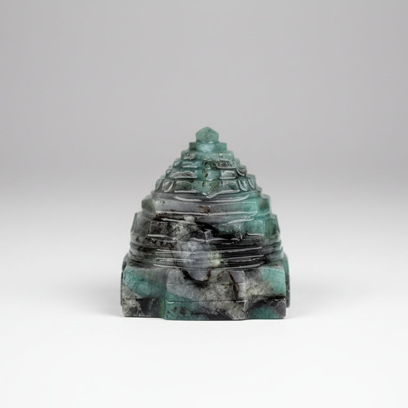 Emerald Shree Yantra 269.10 carats