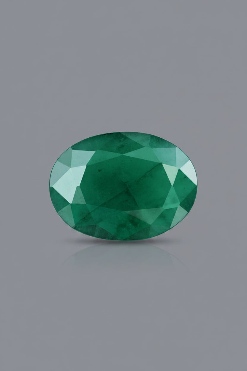 Emerald Stone - 6 Carat Approx - Natural Panna Gemstone for Mercury