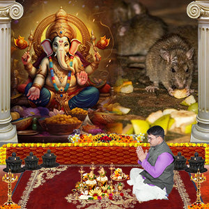 Feed Rats for blessings of Lord Ganesha-3 Months