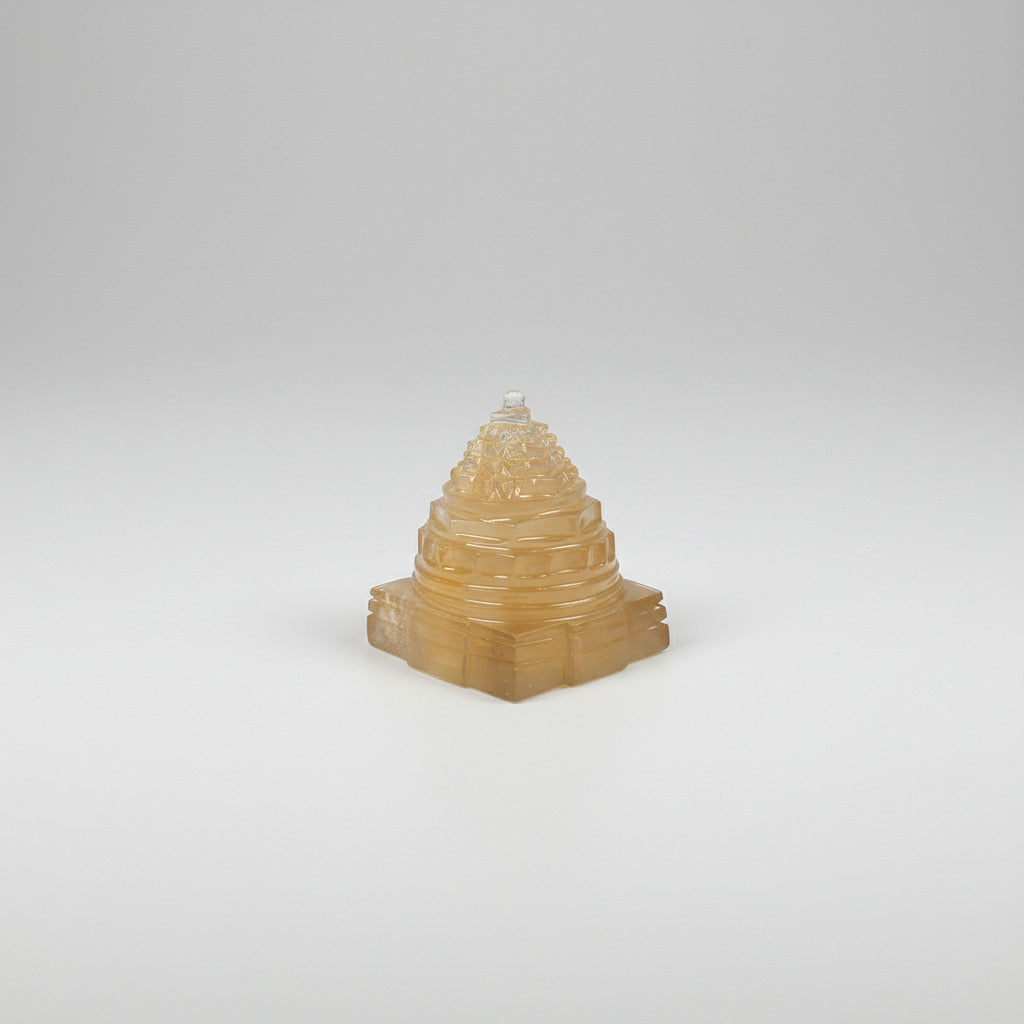 Fluorite Shree Yantra 100 to 110 gms