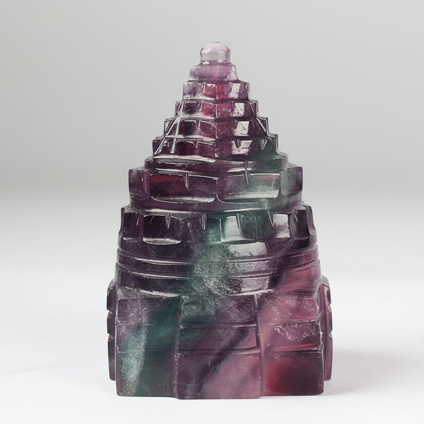 Fluorite Shree Yantra 108 gms