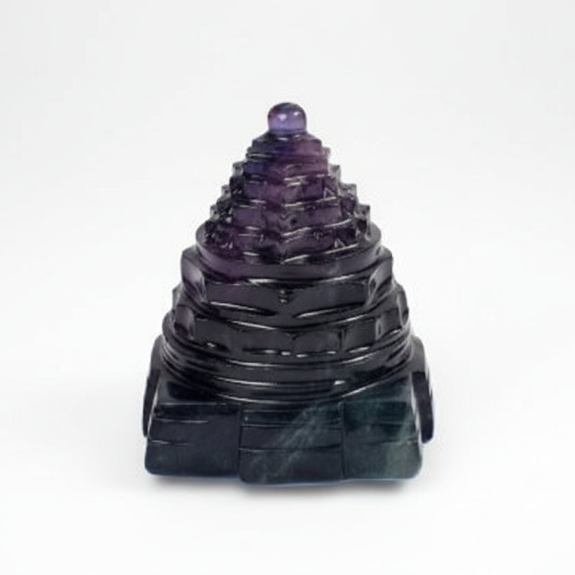 Fluorite Shree Yantra 131 gms