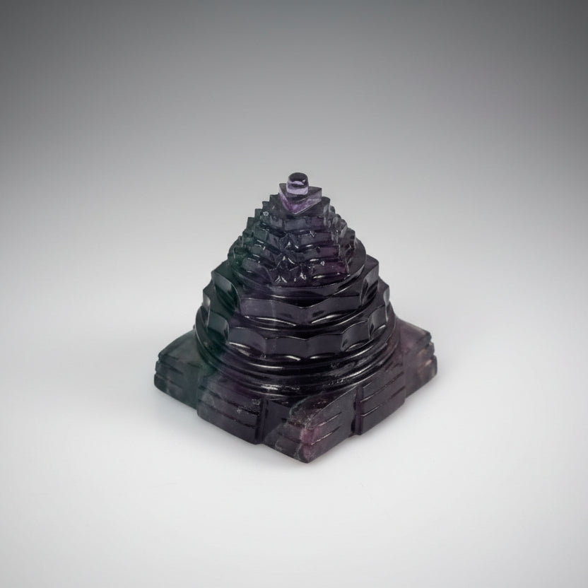 Fluorite Shree Yantra 133 gms