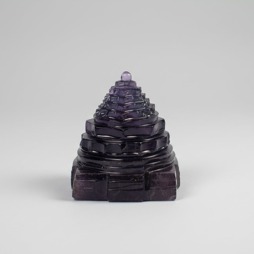 Fluorite Shree Yantra 133 gms