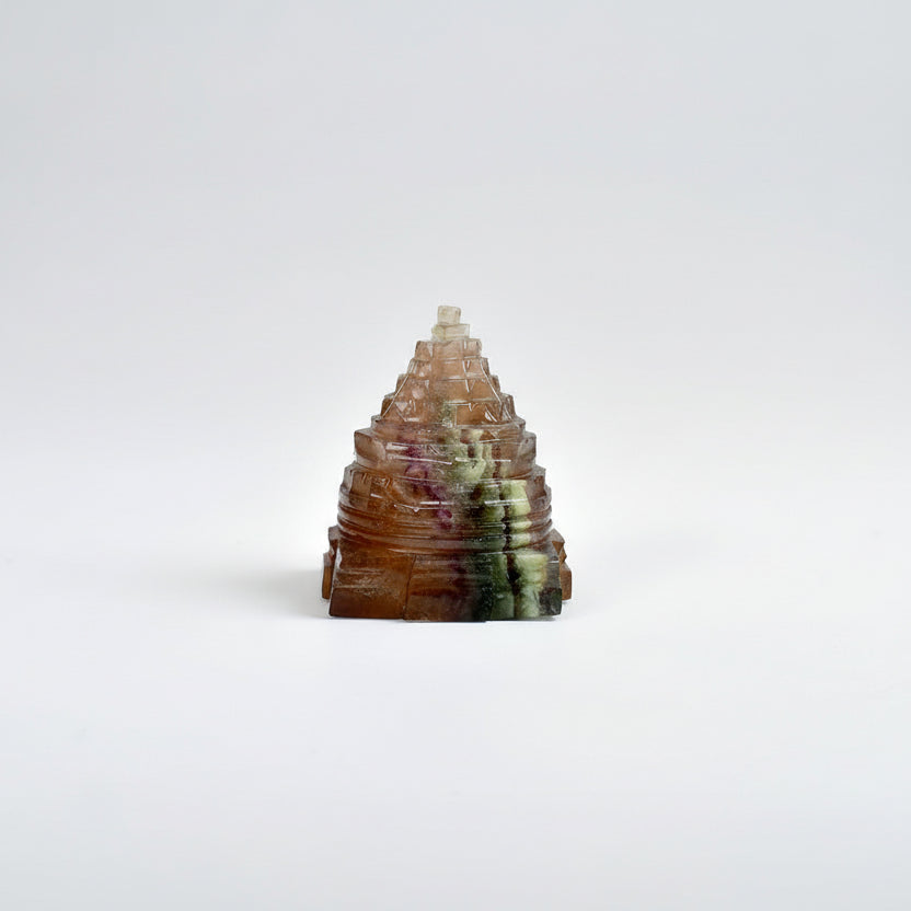 Fluorite Shree Yantra 50 to 60 gms