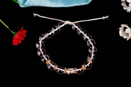 Crystal Buddha Bracelet-Elastic