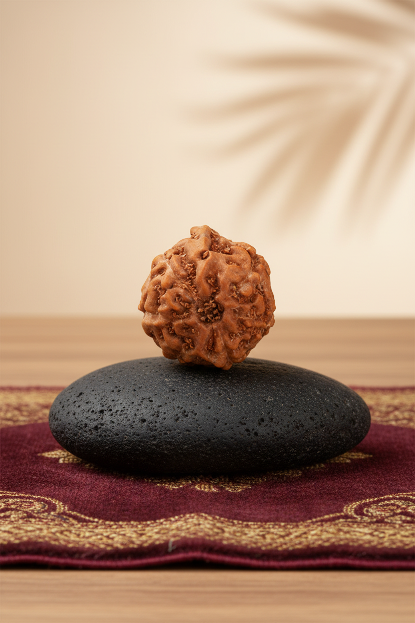 Ganesh Rudraksha Java Indonesian 14mm Regular Certified - ManiMonk