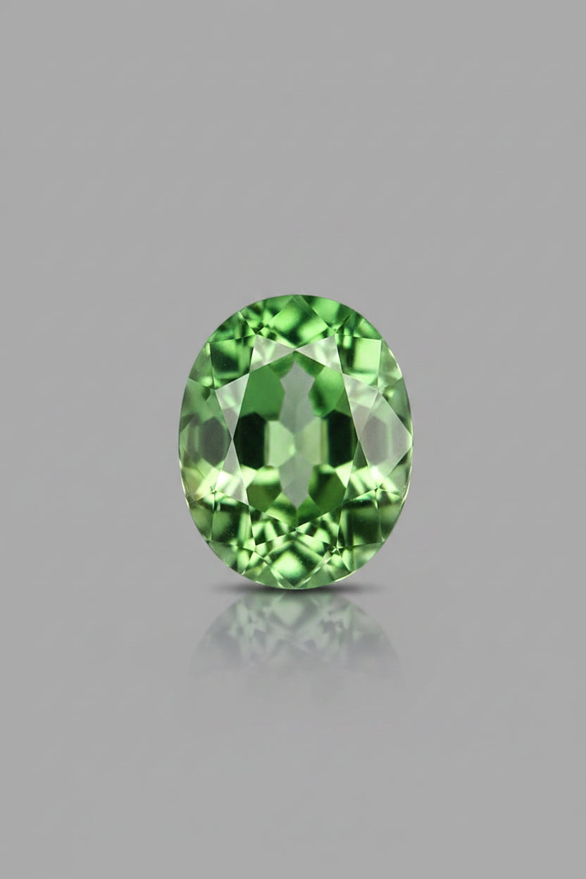 Green Tourmaline Stone - 7 Carat Approx 