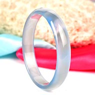 Blue Agate Bangle (VII)