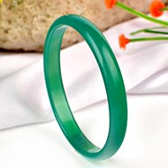 Green Agate Bangle (II)