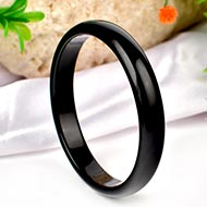 Black Agate Bangle (VII)