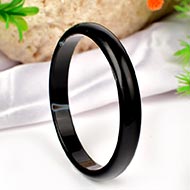 Black Agate Bangle (XII)