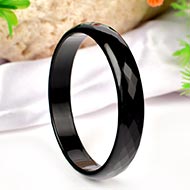 Designer Black Agate Bangle