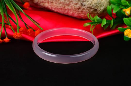Rose Agate Bangle (IV)