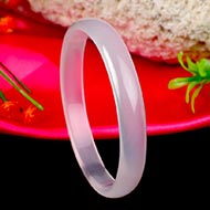 Rose Agate Bangle (VIII)