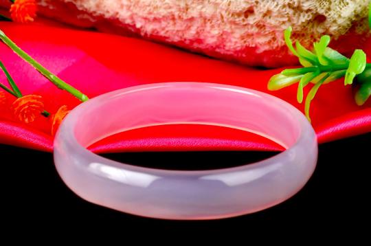 Rose Agate Bangle (X)