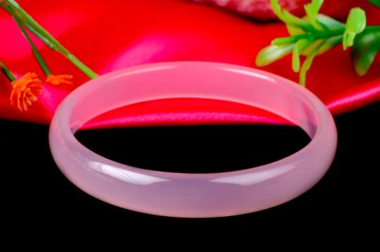 Rose Agate Bangle (XII)