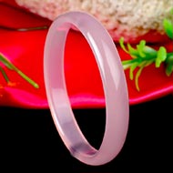 Rose Agate Bangle (XII)