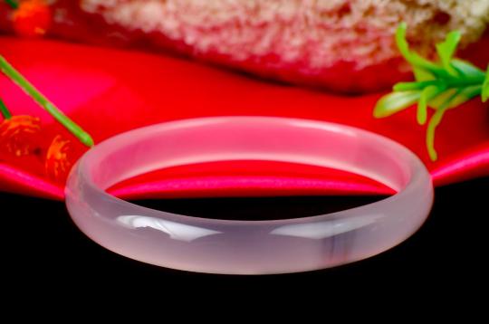 Rose Agate Bangle (XIII)