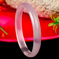 Rose Agate Bangle (XIII)