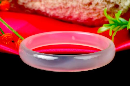 Rose Agate Bangle (XIV)