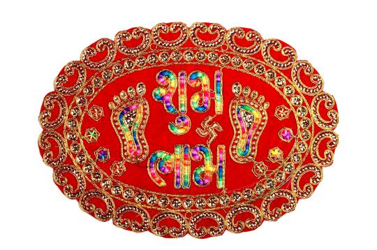 Shubh Labh Pooja Cloth-Design II