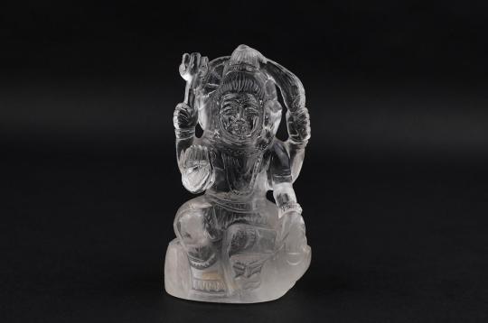 Sphatik Crystal Laxmi Devi Idol (I)-29 gms