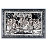 Lord Krishna Raas Leela Pattachitra Painting