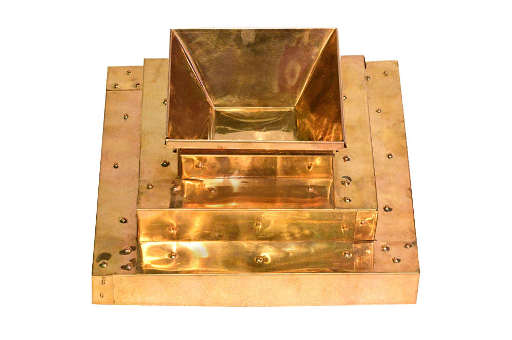 Traditional Vedic Havan Kund (Copper) I-2.6 Kgs